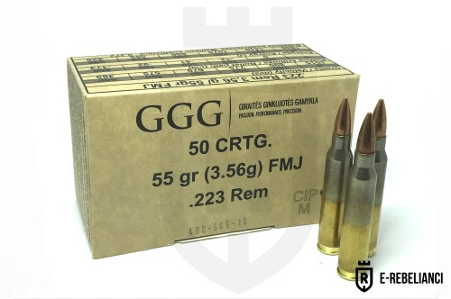 Amunicja GGG .223 Rem 55 gr