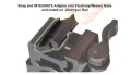 UTG - Adapter Dovetail  Picatinny - 11 mm  22 mm