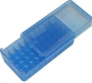 Pudełko na amunicję krótką P50SS-9M-24 rozsuwane MTM - 9x19, 50 szt.