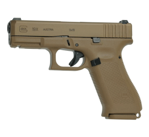 Pistolet Glock 19X Coyote, 9x19 mm Para