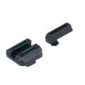 TruGlo - Światłowodowe przyrządy celownicze Fiber-Optic - Glock 17/19 - TG131G1