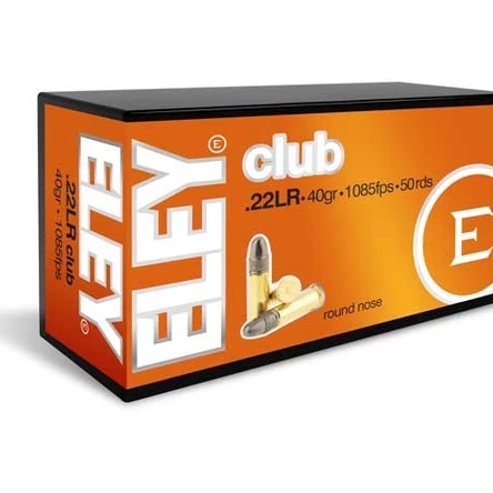 ELEY CLUB, amunicja .22LR