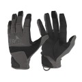 Helikon - Rękawice Range Tactical Gloves Hard - Czarny / Shadow Grey- Rozmiar L - RK-RNG-PO-0135A