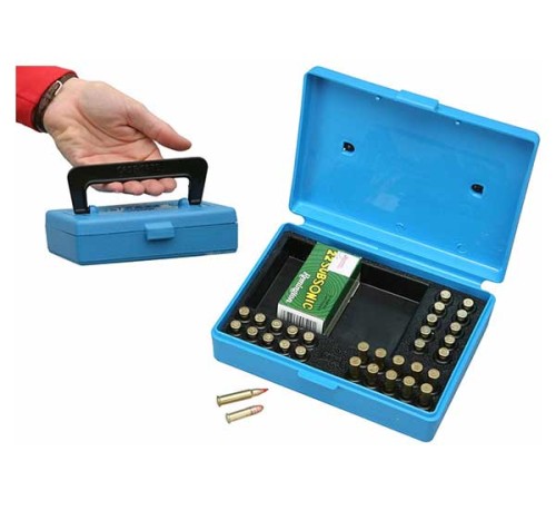Pudełko na amunicję bocznego zapłonu SB-22-20 MTM (30szt+; 22LR, 17HMR, 22WMR)