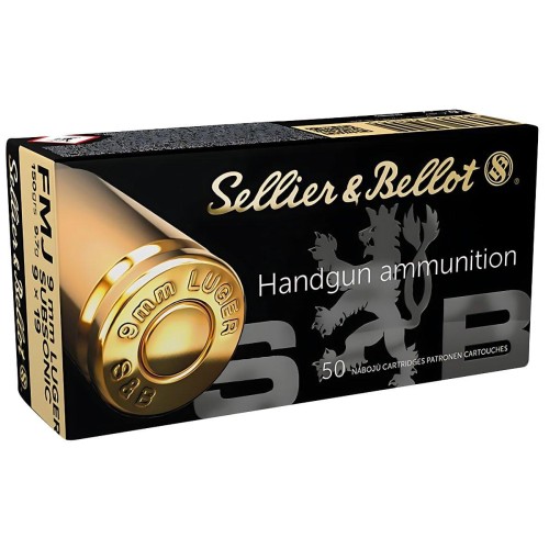 Sellier&Bellot 9x19 FMJ SUBSONIC, 9,7g