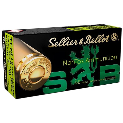 Sellier&Bellot 9 mm PARA - TFMJ Nontox 8.0g