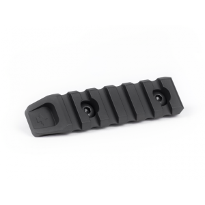 Szyna Picatinny 6 slot. montowana na M-LOK Czarna - KRUK