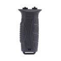 DLG Tactical - Chwyt przedni Streaked M-LOK Foregrip Hard - Czarny - DLG-164