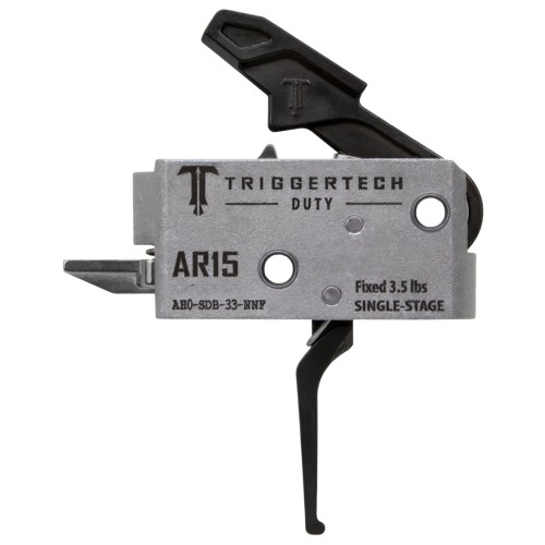 Triggertech - Mechanizm spustowy Duty do AR15 - 3,5lbs - Single Stage - Flat - AH0-SDB-33-NNF
